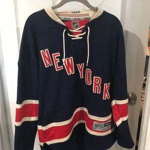 New York Rangers alternate  jersey size small